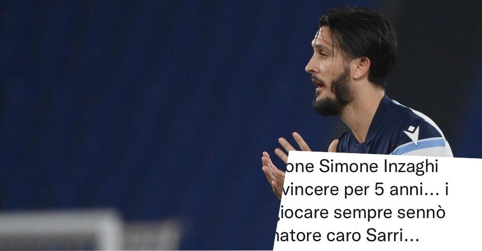 Luis Alberto, like a un post contro Sarri