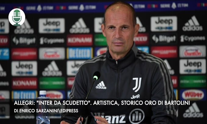 Allegri: "Inter da scudetto". Artistica, storico oro dell'Italia
