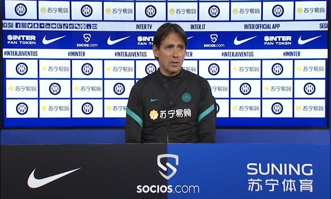 Inzaghi: "Con un uomo a terra continueremo a giocare"