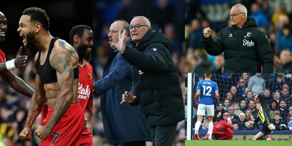 Ranieri, manita a Benitez: il Watford travolge l'Everton!