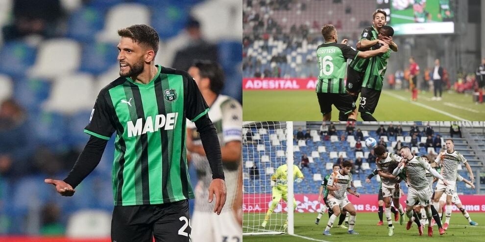 Berardi, Frattesi e un autogol di Henry: il Sassuolo rimonta il Venezia