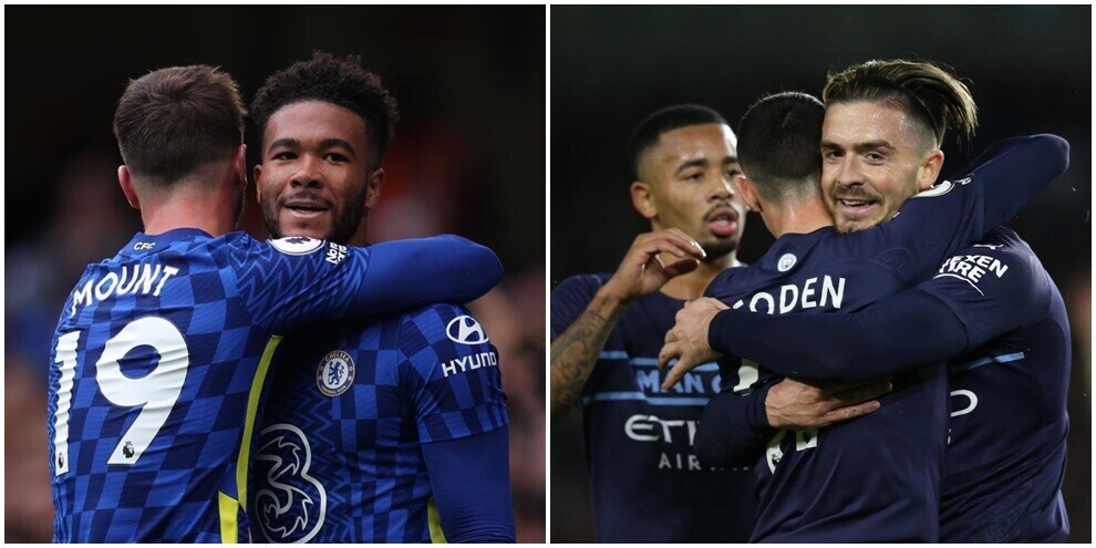 Il Chelsea capolista a valanga sul Norwich, poker del City
