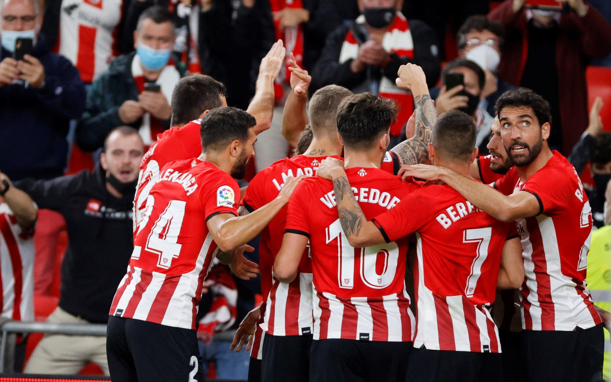 Villarreal sconfitto: vince l'Athletic Bilbao. Pari Valencia allo scadere