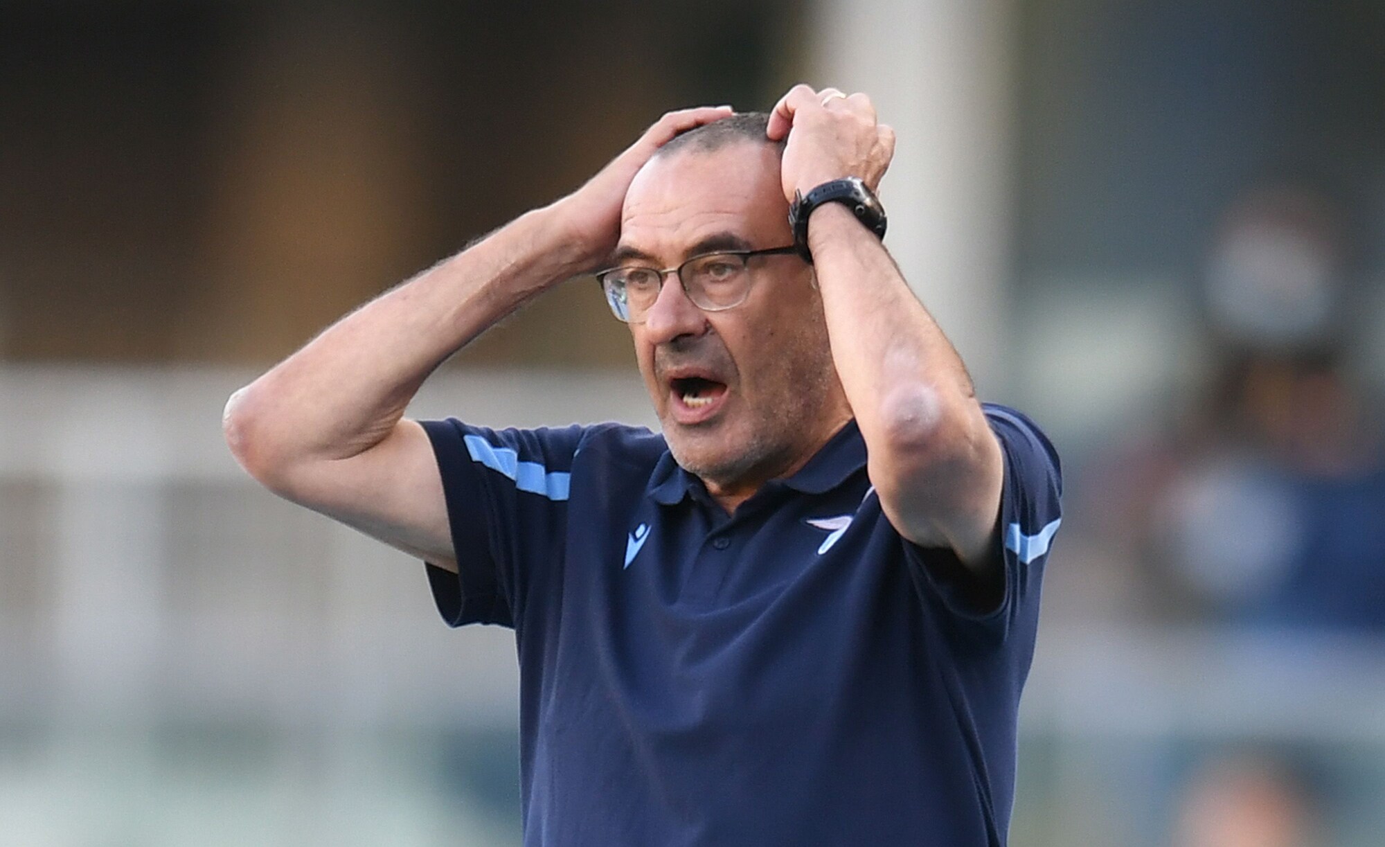 Lazio-Sarri, lungo confronto negli spogliatoi di Verona