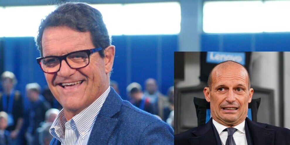 Capello bacchetta Allegri: “La Juve non ha giocato per più di un’ora”
