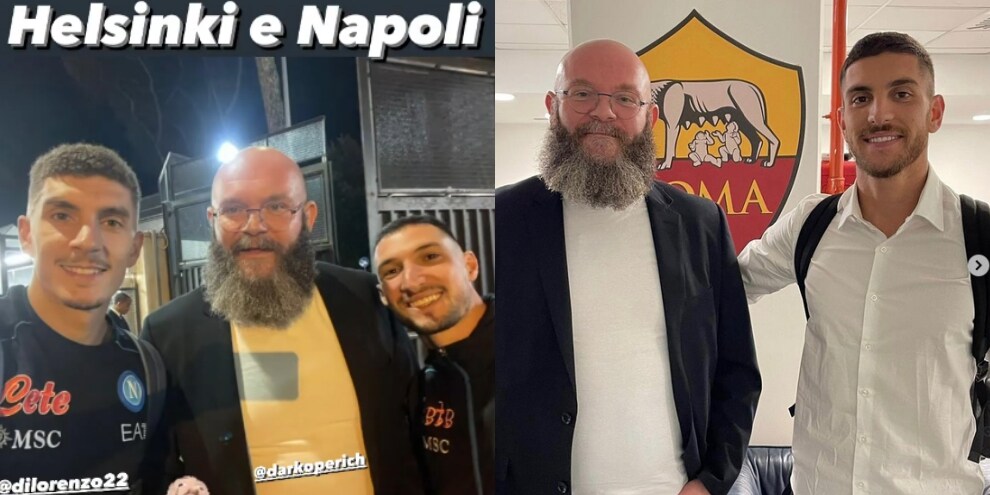 Da Politano a Pellegrini, tutti in posa con Helsinki de "La Casa di Carta"