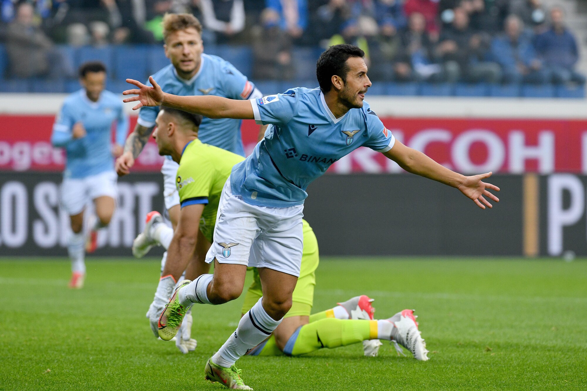 Pedro: “Peccato per il pareggio della Lazio, ma avanti così“