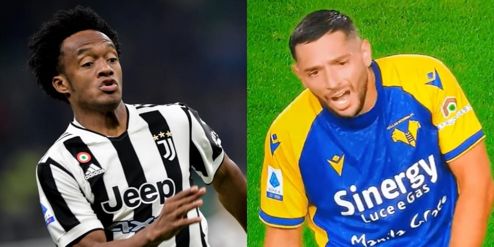 Caprari show: Cuadrado vola in terra e lui lo sfotte così!