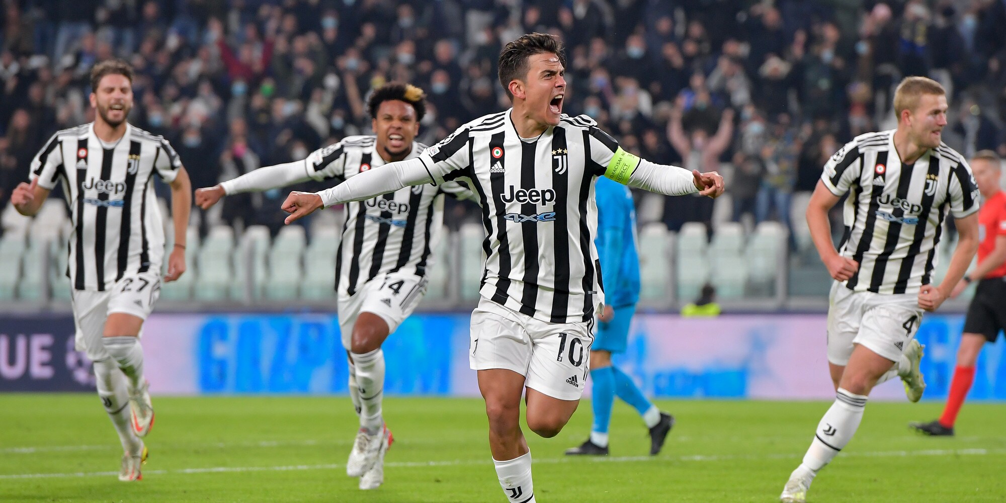 Dybala trascinatore, la Juve vola in Champions: 4-2 allo Zenit