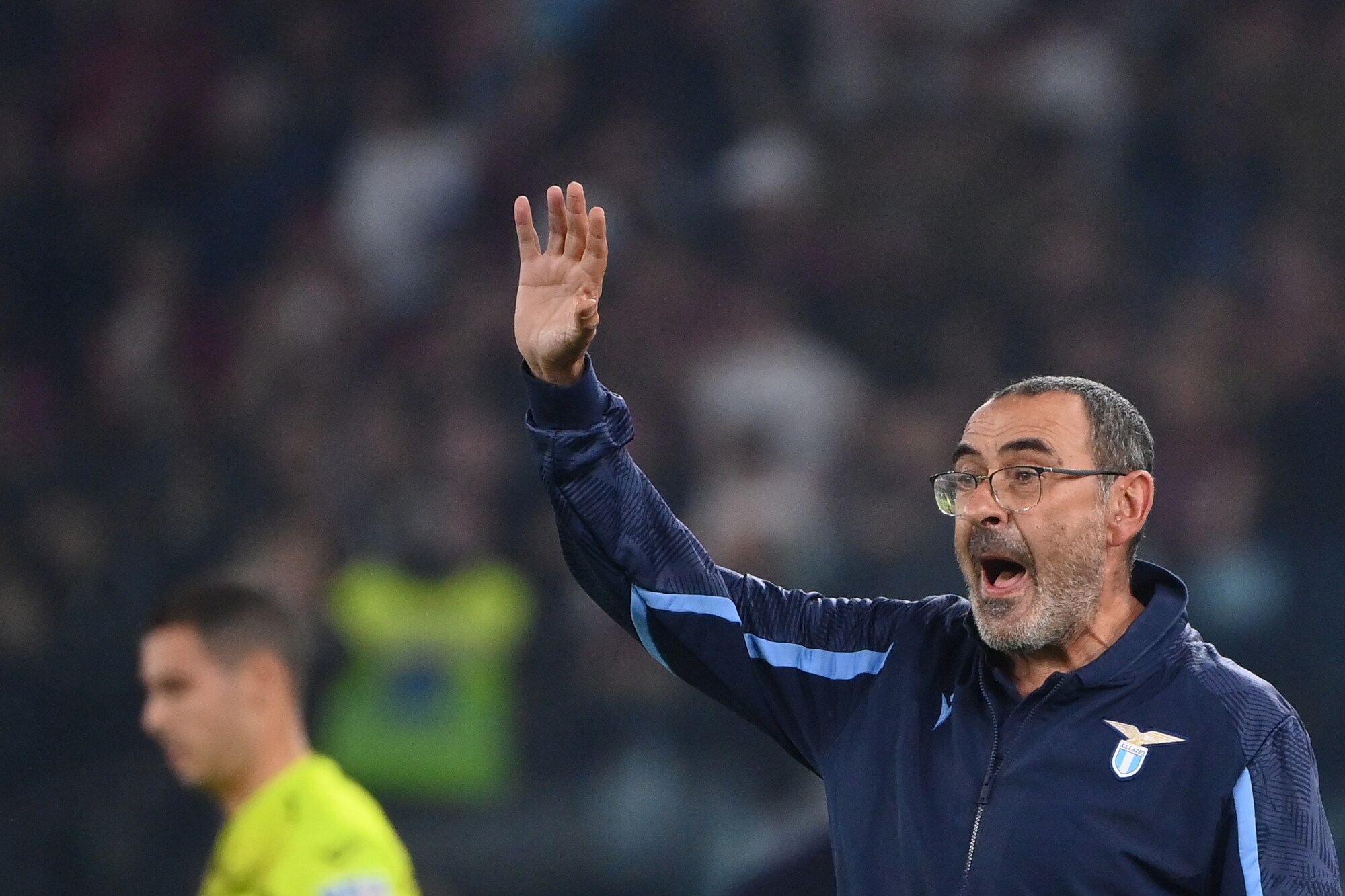 Lazio, Sarri: “Il rinnovo? Aspetto la chiamata di Lotito“