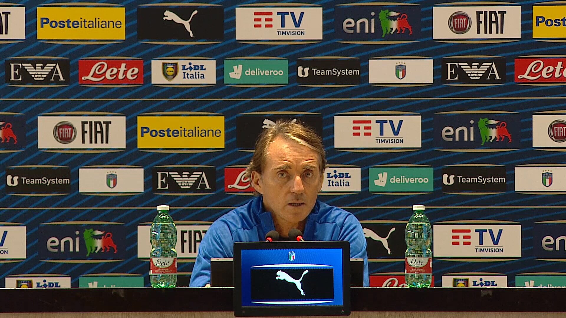 Mancini: "Solitamente il campo dell’Olimpico è in buone condizioni"
