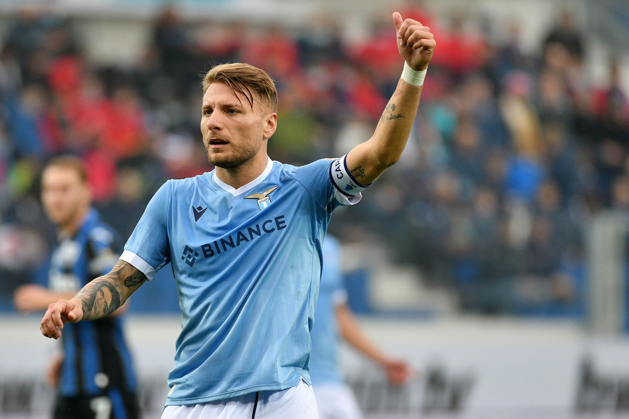 Lazio, Immobile infortunato: i tempi di recupero
