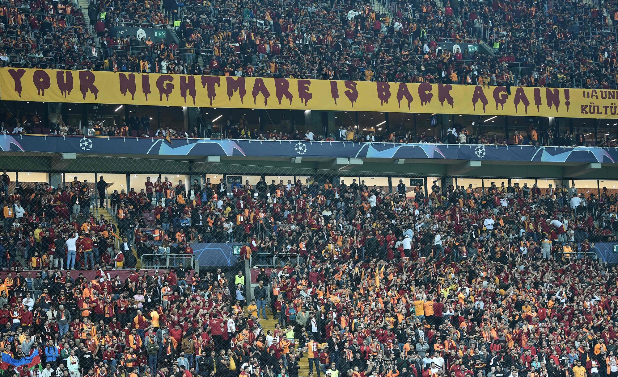 Galatasaray, per i tifosi niente trasferta a Roma con la Lazio
