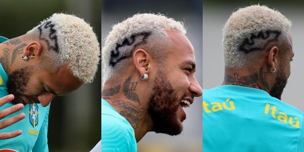 Brasile, il nuovo look di Neymar si ispira a Batman