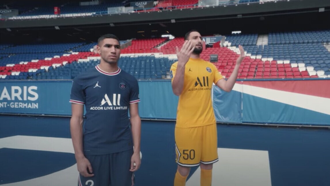 Donnarumma, lo spot col PSG per il camion H2 Gaussin