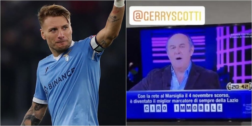Immobile in una domanda nel programma di Gerry Scotti: la reazione sui social