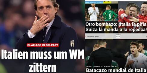 "Batacazo mundial": l'Italia ai playoff fa il giro del web