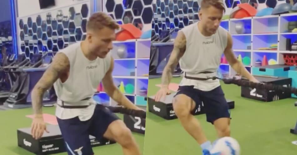 Immobile, avanti con il recupero: “In campo con la Juve? Speriamo...“