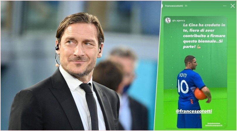 Totti, firmato un biennale in Cina. I tifosi: “Torna a giocare?“. La spiegazione