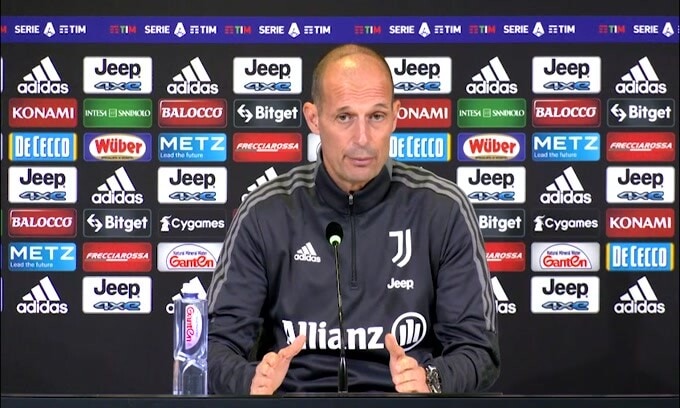 Allegri: "Dybala vuole esserci, ma il polpaccio.."