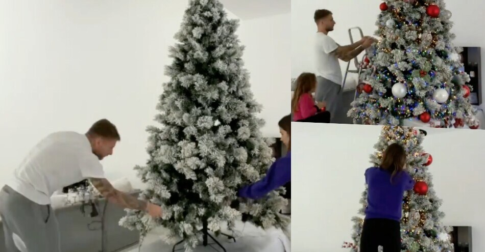 Ciro e Jessica Immobile, è già Natale: fatto l’albero