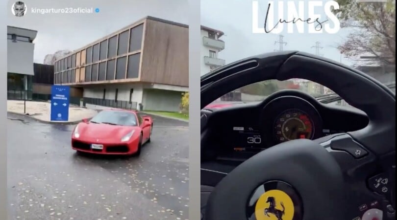 Vidal guida la Ferrari, ma la Panda è già un vecchio ricordo?