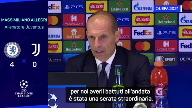 Allegri: "Puniti severamente per dei cali di attenzione"