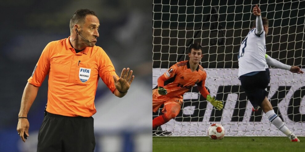 Moviola Lokomotiv Mosca-Lazio: male Soares Dias, che rigore su Zaccagni