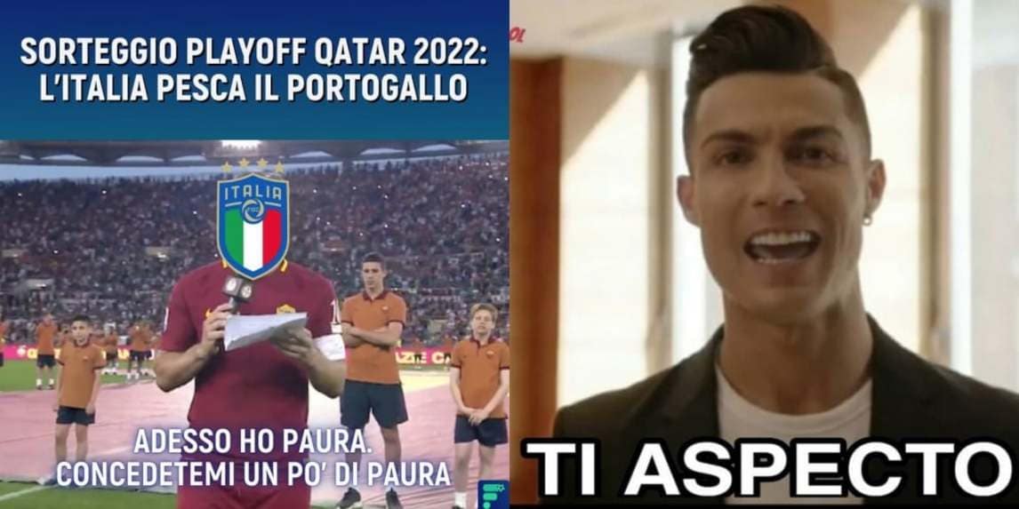 L'Italia pesca il Portogallo di Ronaldo: social scatenati