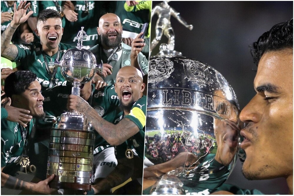 Palmeiras, gioia immensa per il trionfo in Coppa Libertadores