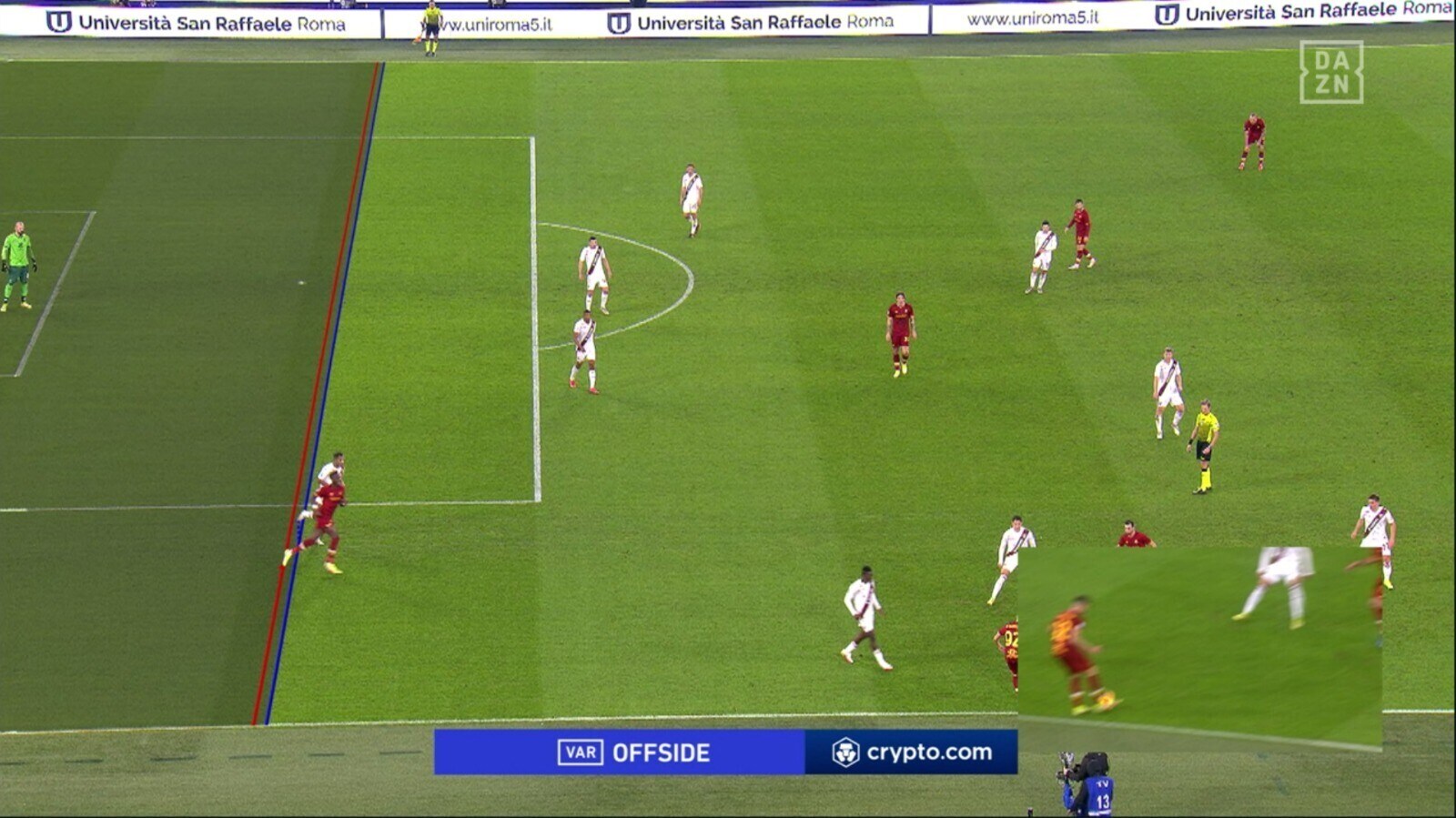 Roma-Torino, caos Var: rigore tolto dopo 5 minuti, c'è stato un problema