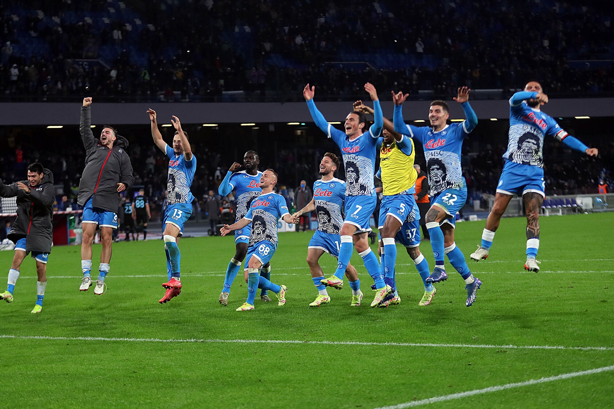 Agostinelli: “Napoli, partita perfetta contro la Lazio“