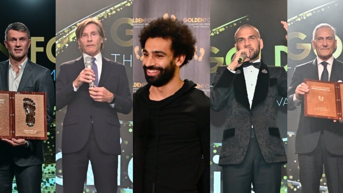 Da Maldini a Gravina, tanta Italia al Golden Foot 2021