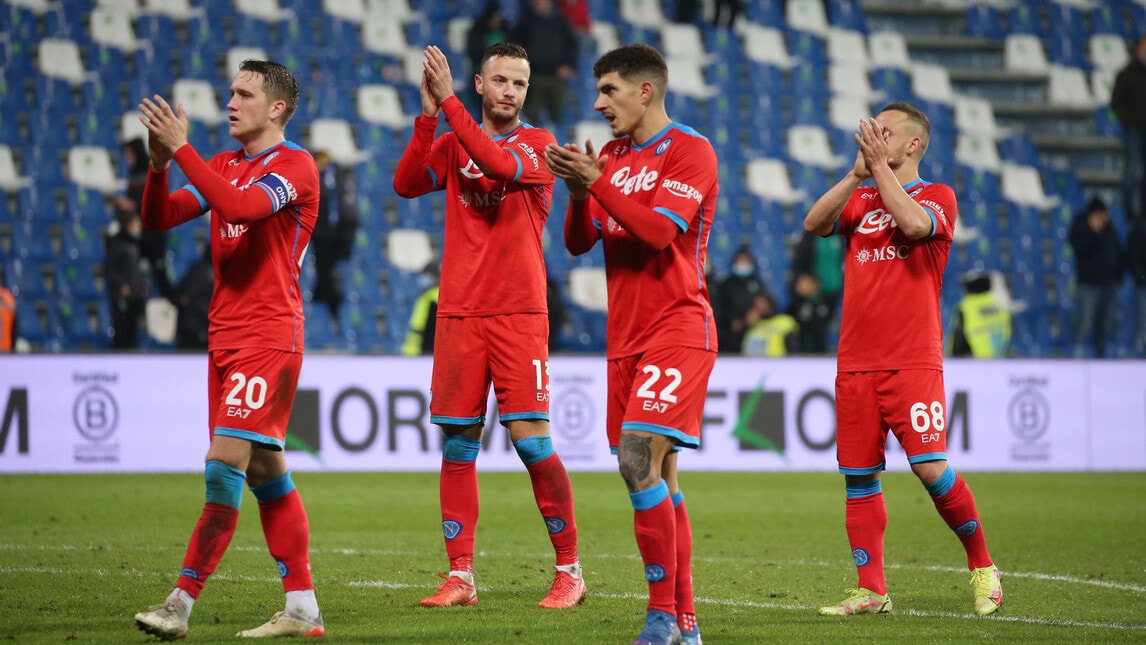 Pagelle Napoli, i migliori e i peggiori contro il Sassuolo