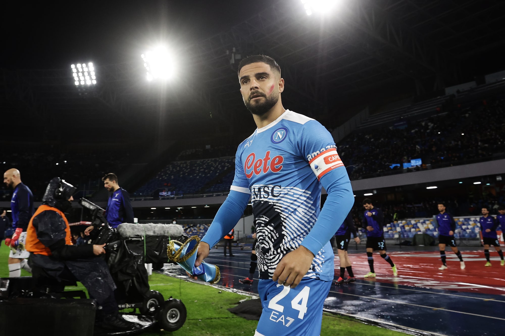 Napoli, Insigne parzialmente in gruppo. Ruiz: terapie e palestra