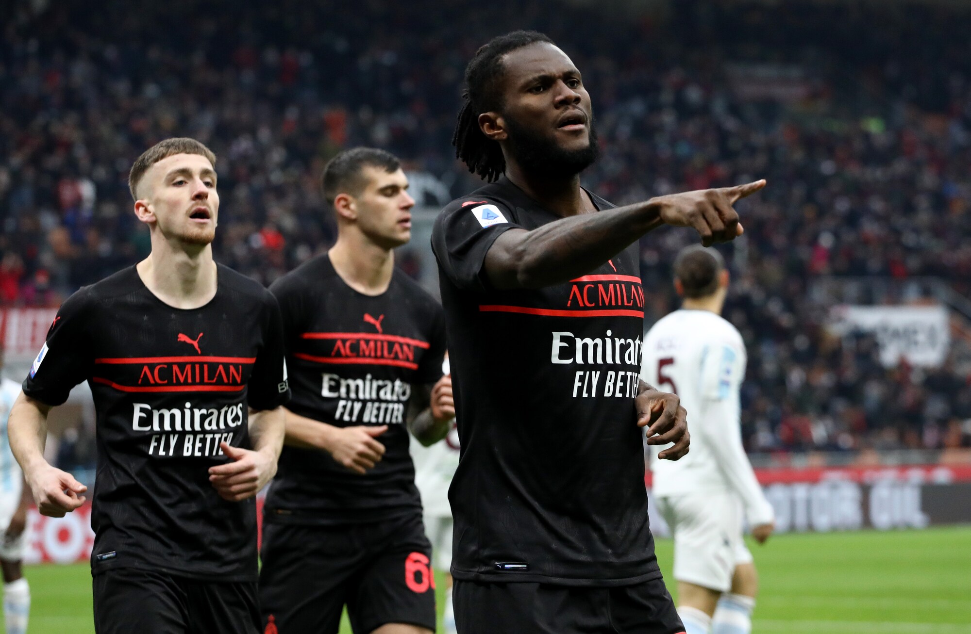 Milan-Salernitana 2-0: decidono Kessie e Saelemaekers