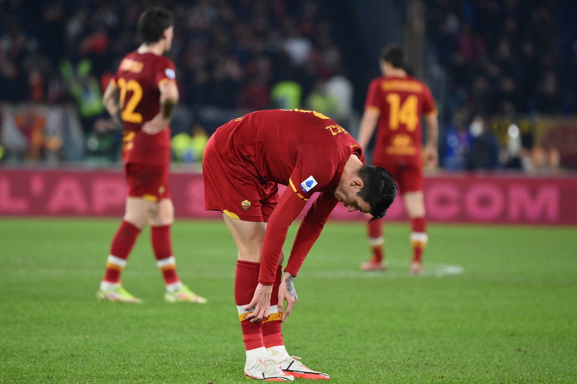 Roma disastrosa contro le big: un solo punto in cinque partite