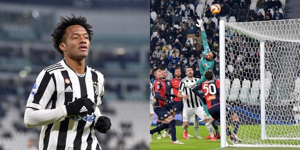 Eurogol Cuadrado: il siparietto con Sirigu all'intervallo