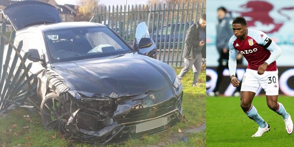 Aston Villa, che paura per Hause: sbanda con la Lamborghini e finisce dentro una scuola