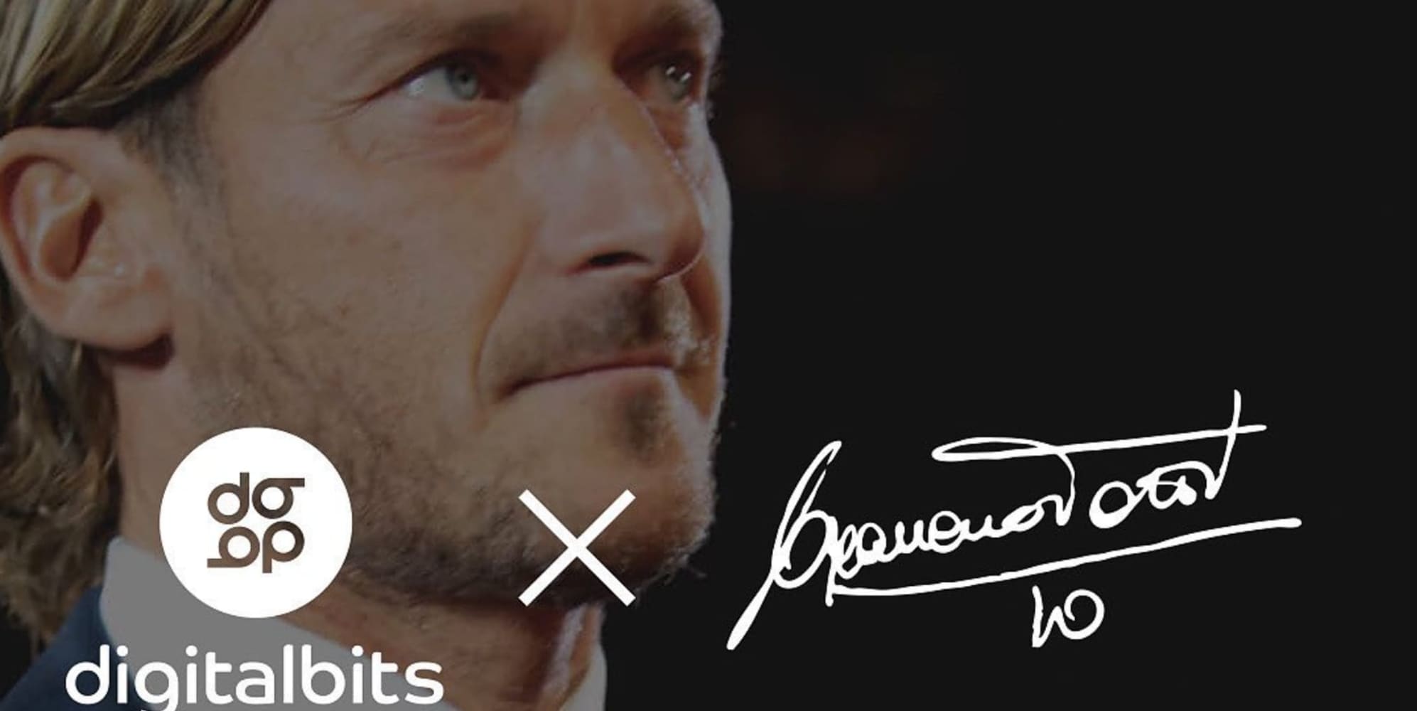 Totti ambasciatore Digitalbits adesso è ufficiale