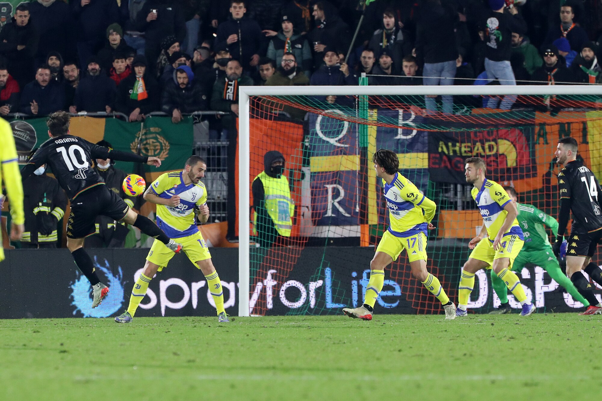 Venezia-Juve 1-1: tabellino, statistiche e marcatori