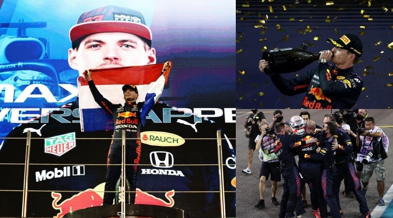 Verstappen è il nuovo Re della Formula 1: che festa ad Abu Dhabi
