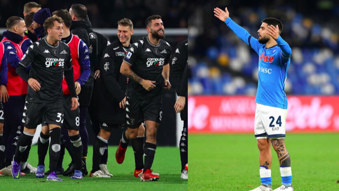 Cutrone decisivo, l'Empoli sbanca Napoli