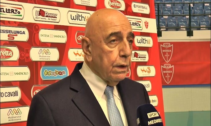 Galliani sicuro: "Questo Milan può lottare per il titolo"