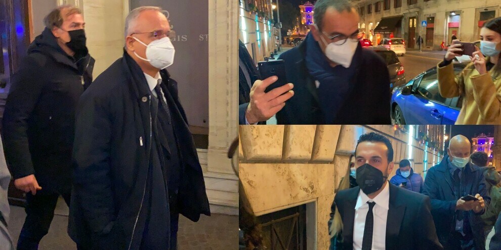 La Lazio alla cena di Natale: attesa per il discorso di Lotito