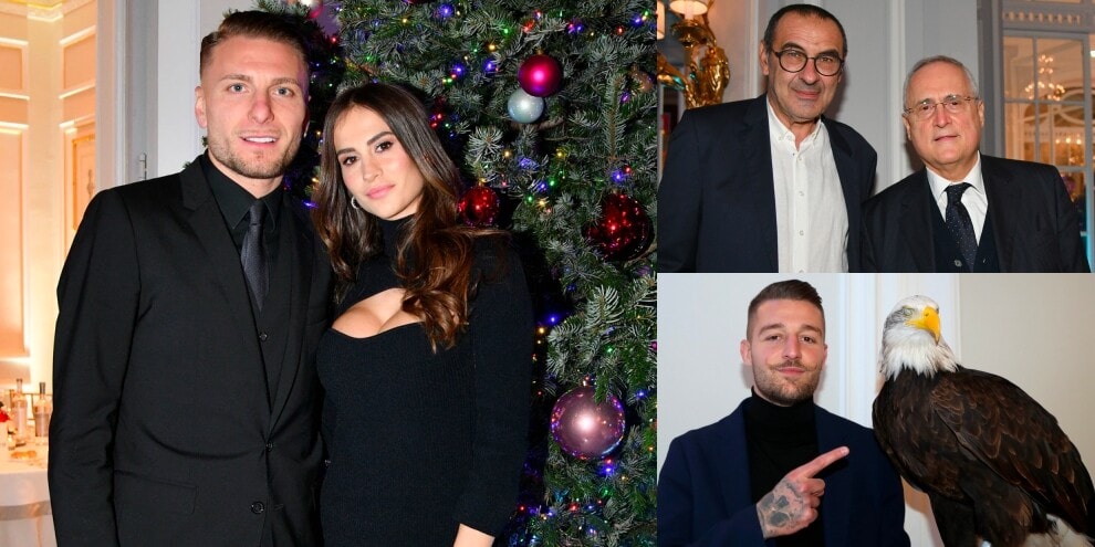 La Lazio alla cena di Natale. Sarri: “Voglio bene ai miei ragazzi“