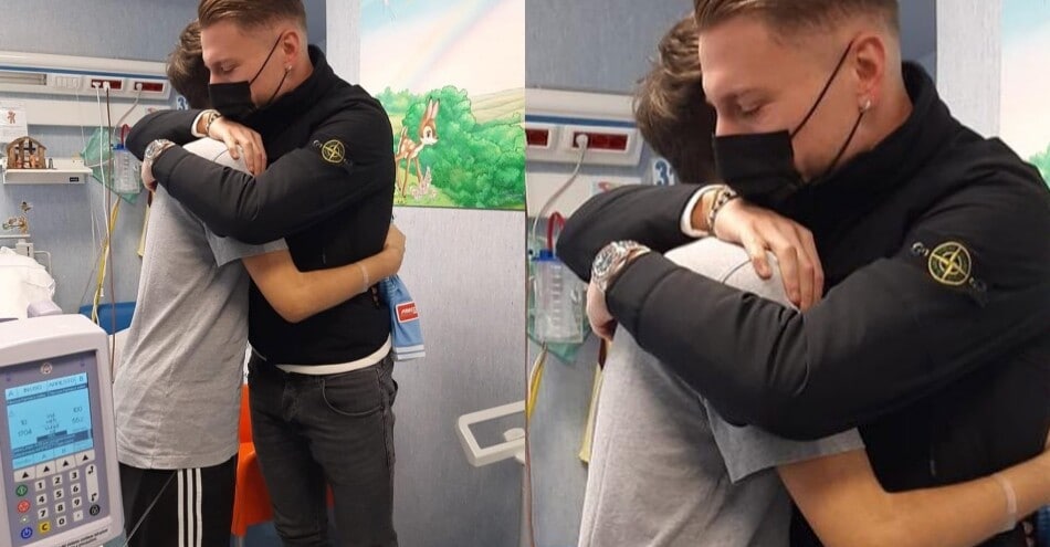 Immobile, visita al Bambino Gesù per un super tifoso