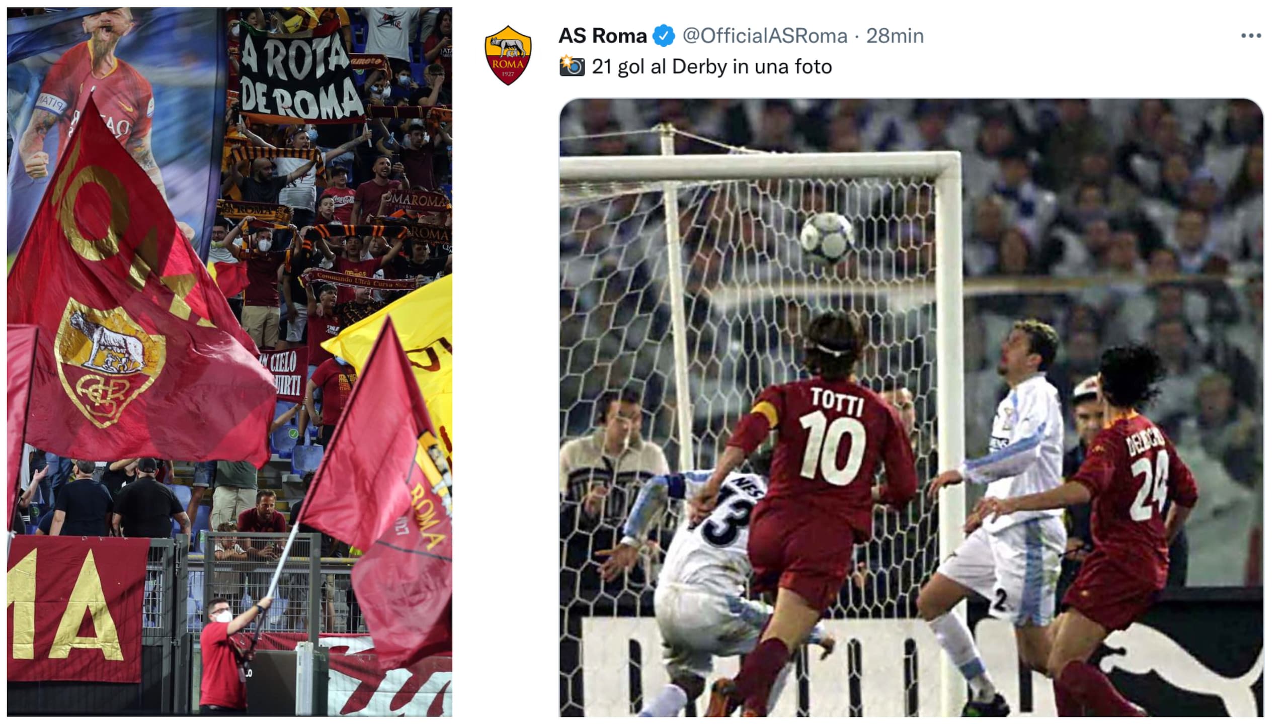 Roma, ventuno anni fa l’autogol di Negro: sfottò social alla Lazio