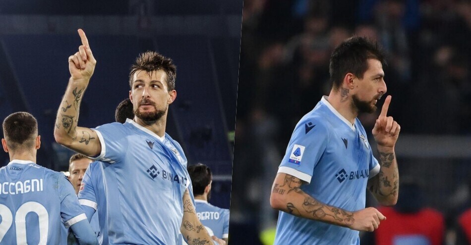 Lazio, Acerbi in gol: l’esultanza è polemica