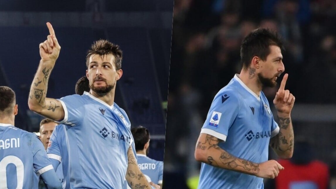 Lazio, Acerbi in gol: l’esultanza è polemica